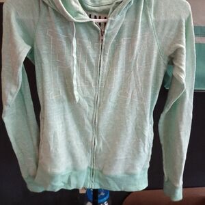 PINK Victoria's Secret Mint Green Hoodie